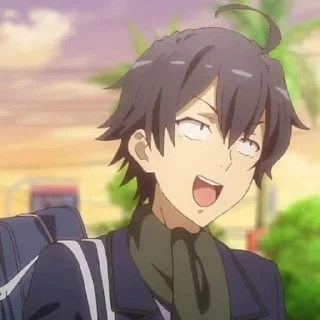 Sticker from Oregairu Stickers @KissAnime_Stickers_Gallery