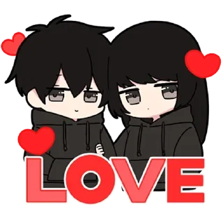 Sticker from Love Tension Couple - @SticksPro