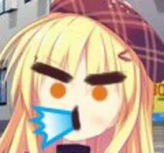 😡 emoji 杏铃天下第一可爱 @XLDZZZ1 Telegram sticker 21 of 75