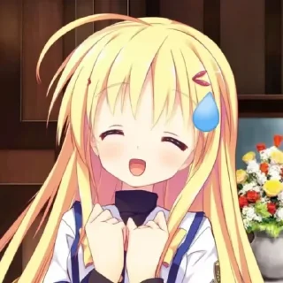😅 emoji 杏铃天下第一可爱 @XLDZZZ1 Telegram sticker 6 of 75