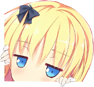 🫣 emoji 杏铃天下第一可爱 @XLDZZZ1 Telegram sticker 2 of 75