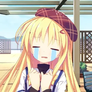😭 emoji 杏铃天下第一可爱 @XLDZZZ1 Telegram sticker 16 of 75
