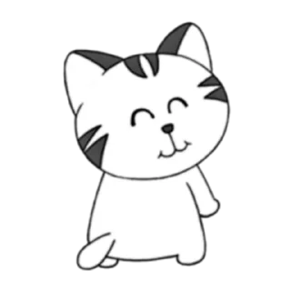 Sticker from Puccy White Cat (FULL) @WSZB_Stickers