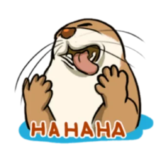 Sticker from A Cute Otter (FULL) [英文] @WSZB_Stickers