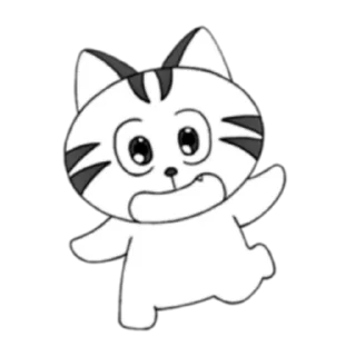 Sticker from Puccy White Cat (FULL) @WSZB_Stickers