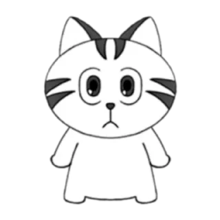 Sticker from Puccy White Cat (FULL) @WSZB_Stickers