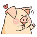 Sticker from PIGPIG & GuaGua Prt.1-2 (FULL) [英文] @WSZB_Stickers