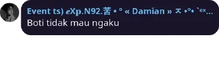 Sticker from Damian Byuuni