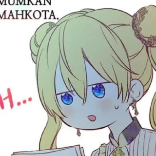 😔 emoji 𝅄  ۫  છ @MerviIIe ⪩⪨ @Shirawsagi ഒ ˖ ֹ Telegram sticker 7 of 90