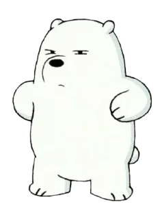 🐻‍❄️ emoji 𝗂𝖼𝖾 𝖻𝖾𝖺𝗋ヽ @sw0ftieberrys Telegram sticker 13 of 16