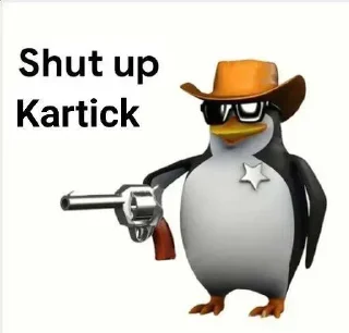 Sticker from UNFUNNY VALENTINEs kang pack