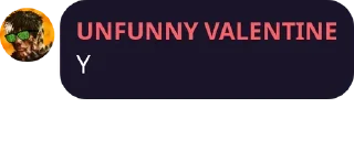 ❔ emoji UNFUNNY VALENTINEs kang pack Telegram sticker 13 of 43
