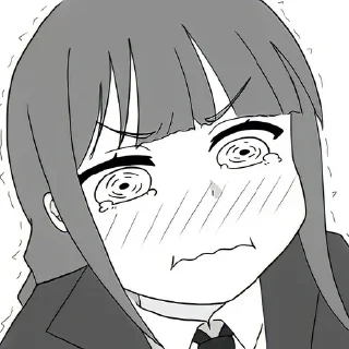 😭 emoji サラ's sticker pack (@Hinata_proxbot) 1 Telegram sticker 20 of 72