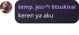 Sticker from alpice (alay tapi kece) pack by @QuotLyBot