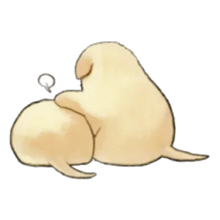 🤗 emoji The Golden Retriever Puppy! Prt. 1-2 (FULL) [ENG] @WSZB_Stickers Telegram sticker 14 of 80
