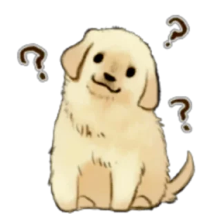 Sticker from The Golden Retriever Puppy! Prt. 1-2 (FULL) [ENG] @WSZB_Stickers