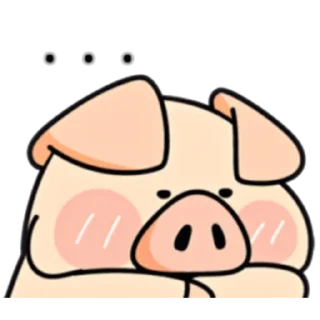 💬 emoji PIGPIG & GuaGua Prt. 3 (FULL) [CHN] @WSZB_Stickers Telegram sticker 23 of 40