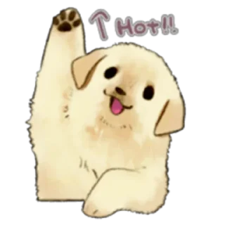 🙋‍♂️ emoji The Golden Retriever Puppy! Prt. 1-2 (FULL) [ENG] @WSZB_Stickers Telegram sticker 22 of 80