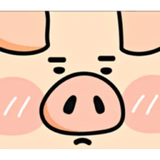 😠 emoji PIGPIG & GuaGua Prt. 3 (FULL) [CHN] @WSZB_Stickers Telegram sticker 14 of 40