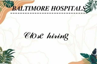 Sticker from BALTIMORE HOSPITALS