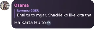 Sticker from Roronoa GOKUs kang pack