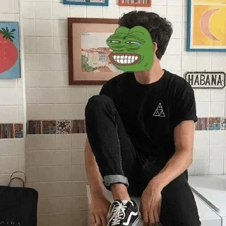 Sticker from A's sticker kang pack