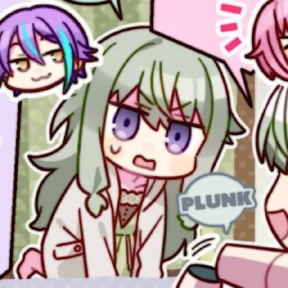 🌱 emoji 𝅄  ۫  છ @ChisatoHelps ⪩⪨ @Shirawsagi ഒ ˖ ֹ Telegram sticker 22 of 30