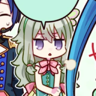 🌱 emoji 𝅄  ۫  છ @ChisatoHelps ⪩⪨ @Shirawsagi ഒ ˖ ֹ Telegram sticker 6 of 30