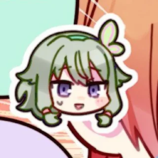 🌱 emoji 𝅄  ۫  છ @ChisatoHelps ⪩⪨ @Shirawsagi ഒ ˖ ֹ Telegram sticker 15 of 30