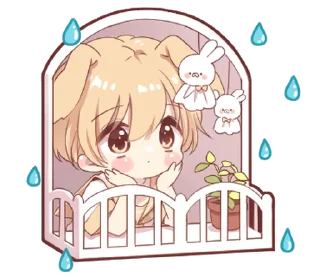 ⭐ emoji Rabbit boy sticker5 @deazzle @cremium Telegram sticker 21 of 24