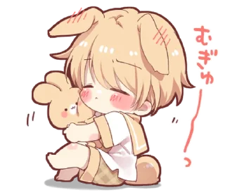 ⭐ emoji Rabbit boy sticker5 @deazzle @cremium Telegram sticker 10 of 24