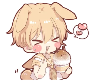 ⭐ emoji Rabbit boy sticker5 @deazzle @cremium Telegram sticker 22 of 24