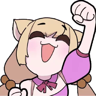 ✊ emoji ᴄᴜᴛᴇ sᴛɪᴄᴋᴇʀs ᴘᴀᴄᴋ ʙʏ: み┋Nᴀᴍɪ ✿ • 𝗔𝗖𝗡⃟🍁 Telegram sticker 21 of 77