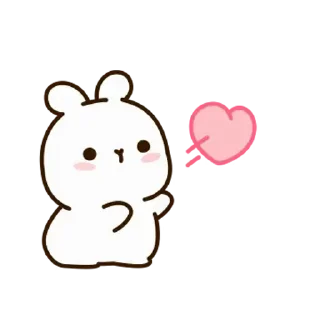 Sticker from 깡총티콘 3 @moe_sticker_bot