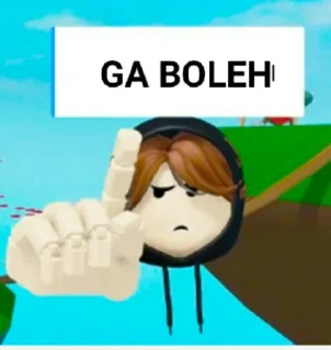 Sticker from Roblox 😷