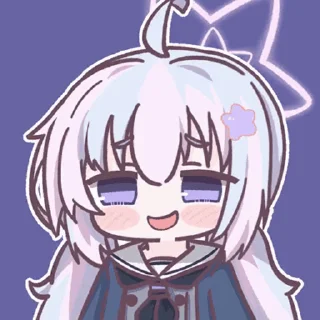 😊 emoji 💞宇沢レイサ💞   @DimensionID Telegram sticker 15 of 33