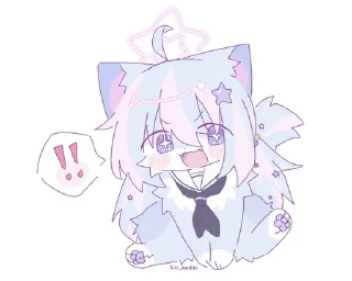 ‼️ emoji 💞宇沢レイサ💞   @DimensionID Telegram sticker 12 of 33