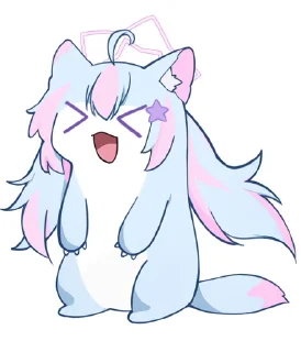 😆 emoji 💞宇沢レイサ💞   @DimensionID Telegram sticker 11 of 33