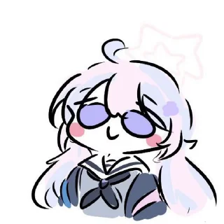 😏 emoji 💞宇沢レイサ💞   @DimensionID Telegram sticker 6 of 33
