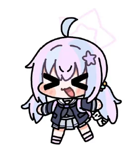 😆 emoji 💞宇沢レイサ💞   @DimensionID Telegram sticker 9 of 33