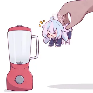 🤏 emoji 💞宇沢レイサ💞   @DimensionID Telegram sticker 13 of 33