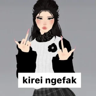 🤣 emoji bocah alay Telegram sticker 6 of 43