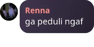 Sticker from punya renna jan di colong