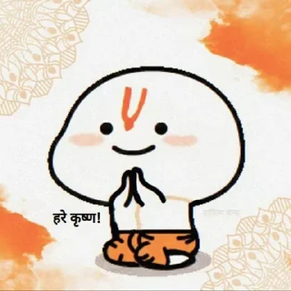 🛡 emoji @dydreamer kanhaa❤️ — @stckrRobot Telegram sticker 14 of 50
