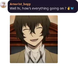 Sticker from Amor