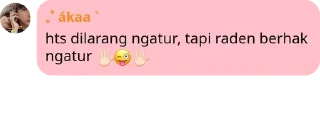 🖐 emoji 𝗞𝗘𝗖𝗘𝗕𝗢𝗡𝗚 ( Kece bgt ga pack by @QuotLyBot Telegram sticker 16 of 98