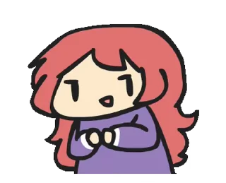 😳 emoji Sticker of Walfie 2 @RekcitsEnilbot Telegram sticker 22 of 24