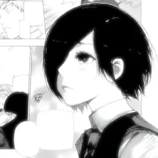 🌙 emoji Touka kirishima:: @Hanim1O Telegram sticker 13 of 120