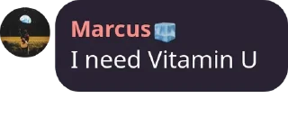 Sticker from MARCUS Version