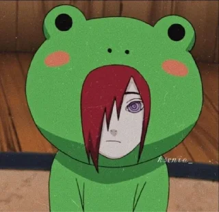⛩ emoji Nagato uzumaki⛩ By @milkshakenya Telegram sticker 10 of 27